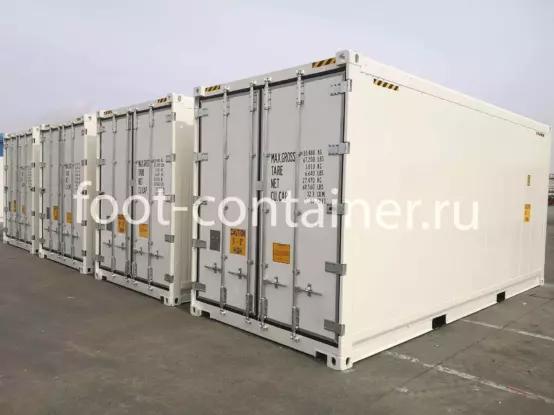 Рефконтейнер 20 футов высокий 2023 г.в. (20′ Reefer Container High Cube | 20′ RCHC/RFHC) (Фото 2)