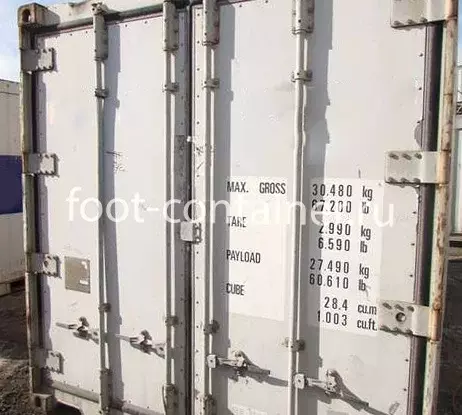 Рефконтейнер 20 футов 2003 г.в. (20′ Reefer Container | 20′ RC/RF) (Фото 2)