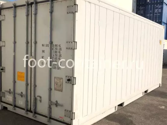 Рефконтейнер 20 футов 2019 г.в. (20′ Reefer Container | 20′ RC/RF) (Фото 3)