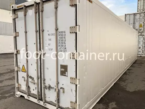 Рефконтейнер 40 футов высокий 2005 г.в. (40′ Reefer Container High Cube | 40′ RCHC/RFHC) (Фото 5) Рефконтейнер 40 футов высокий 2005 г.в. (40′ Reefer Container High Cube | 40′ RCHC/RFHC) (Фото 5)